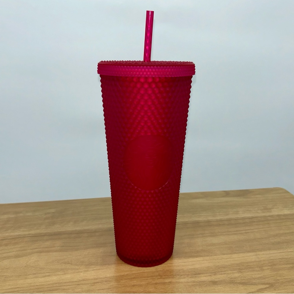 Starbucks pink studded tumbler 24oz